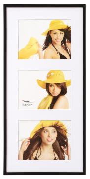 New Lifestyle Musta - 3 kuvalle (13x18 cm)