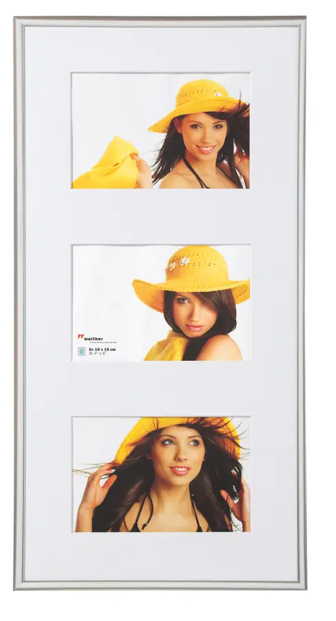 New Lifestyle Hopeanvärinen - 3 kuvalle (10x15 cm)