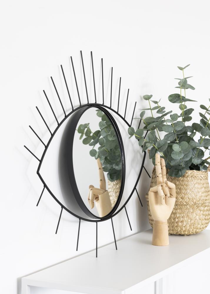 KAILA Peili Eye - Musta 54x69 cm