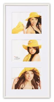 New Lifestyle Valkoinen - 3 kuvalle (10x15 cm)