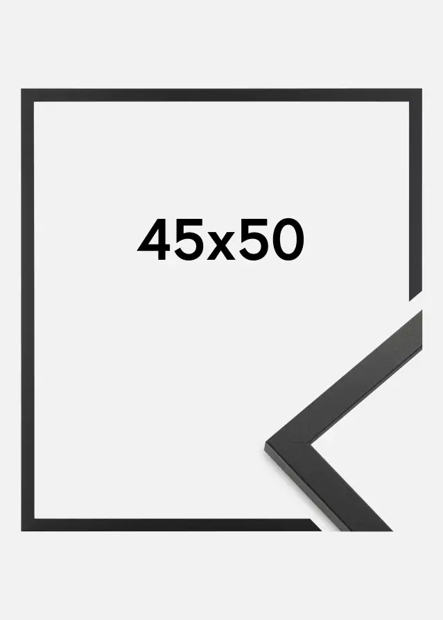 Kehys Trendy Akryylilasi Musta 45x50 cm