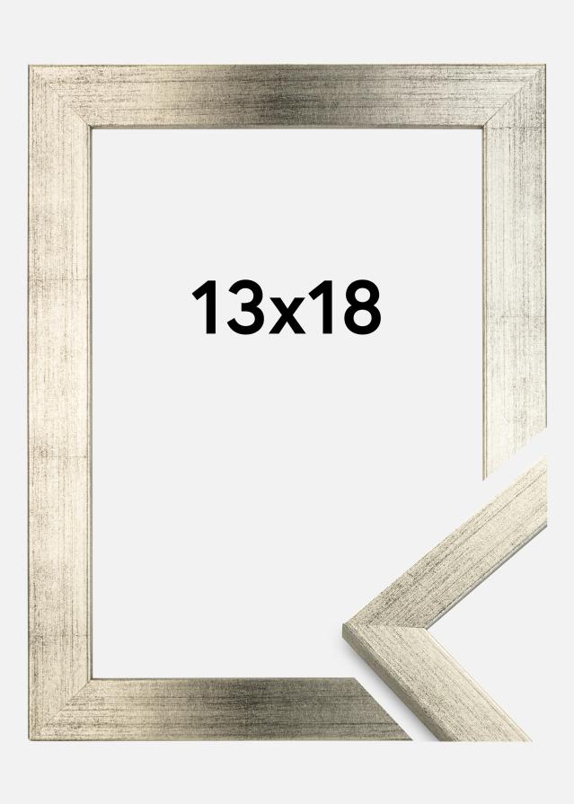 Kehys Stilren Akryylilasi Hopeanvärinen 13x18 cm