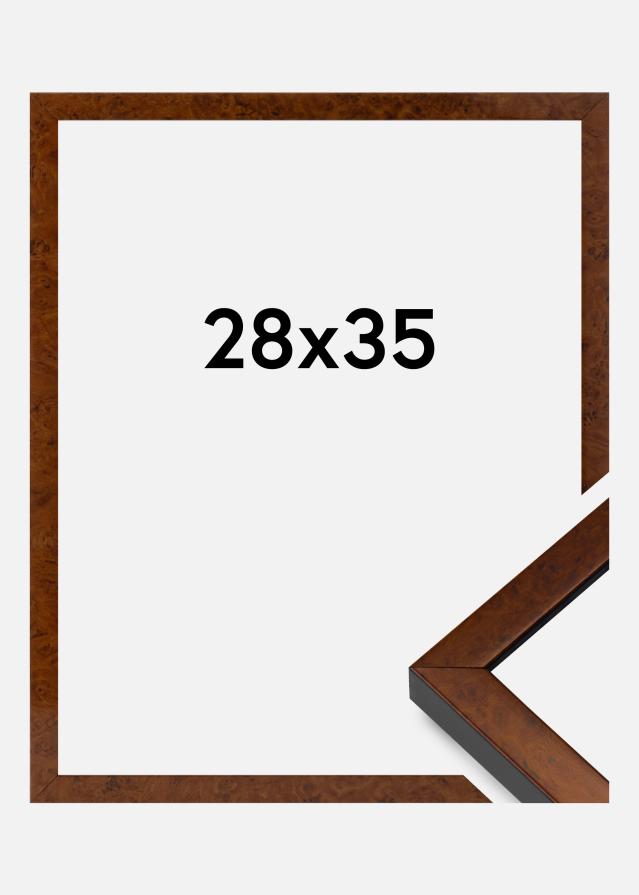 Kehys Ares Akryylilasi Burr Walnut 28x35 cm