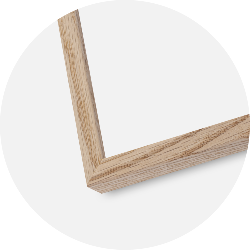 Kehys E-Line Wide Tammi 70x100 cm - Paspatuuri Musta 59,4x84 cm (A1)