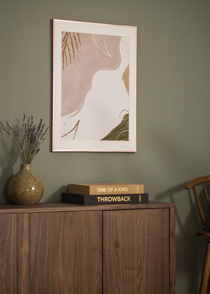 Kehys Poster Frame Aluminum Ruusukulta 40x50 cm