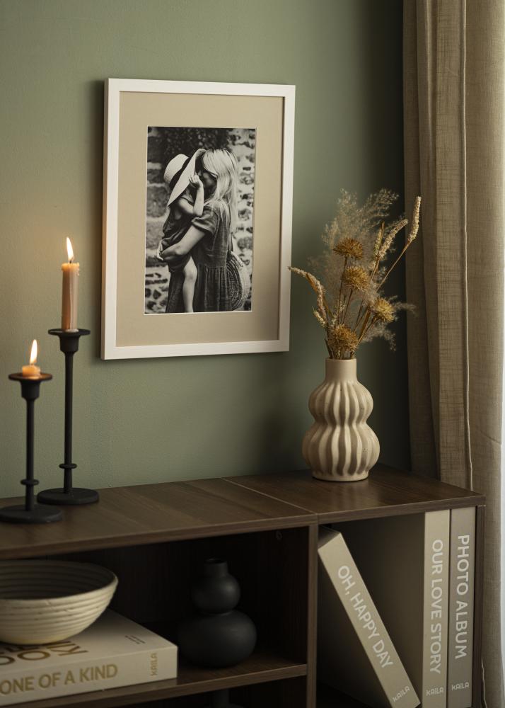 Paspatuurit Helmenharmaa 40x50 cm (29x39)