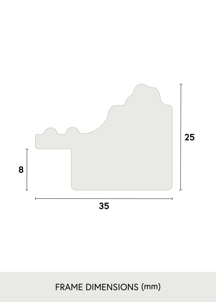 Kehys Boda Kupari - Valinnainen koko