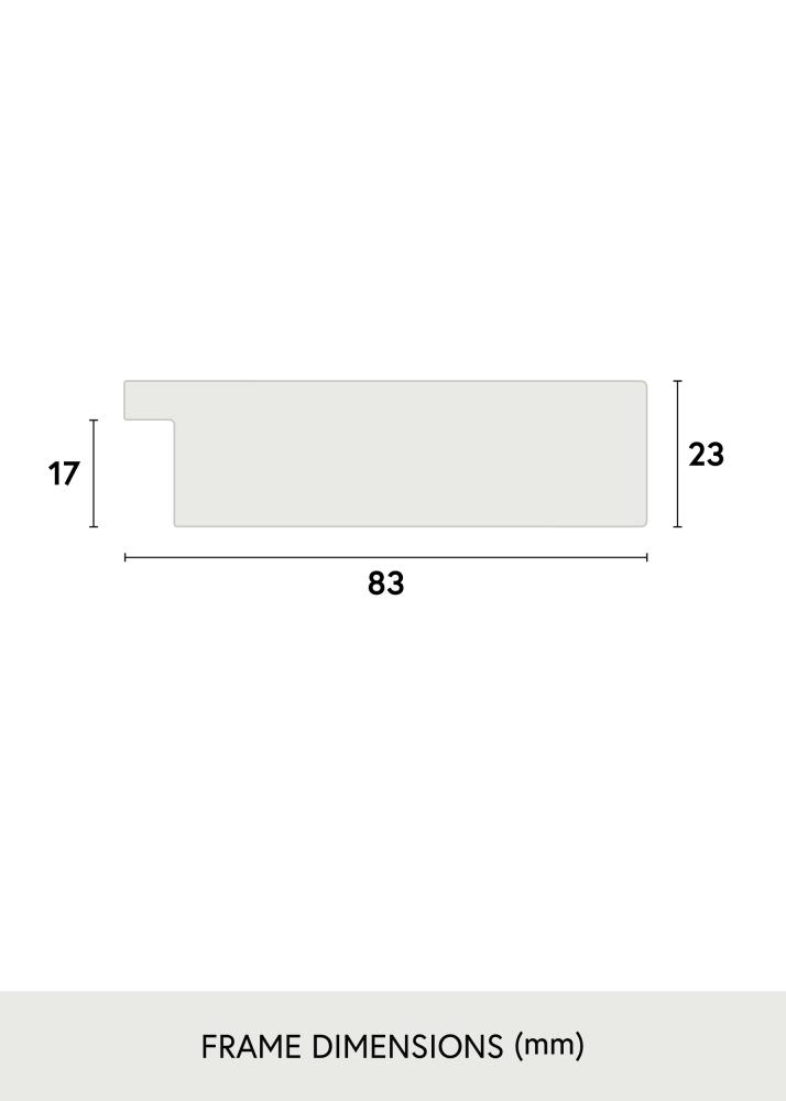 Kehys Högsjö Valkoinen - Valinnainen koko