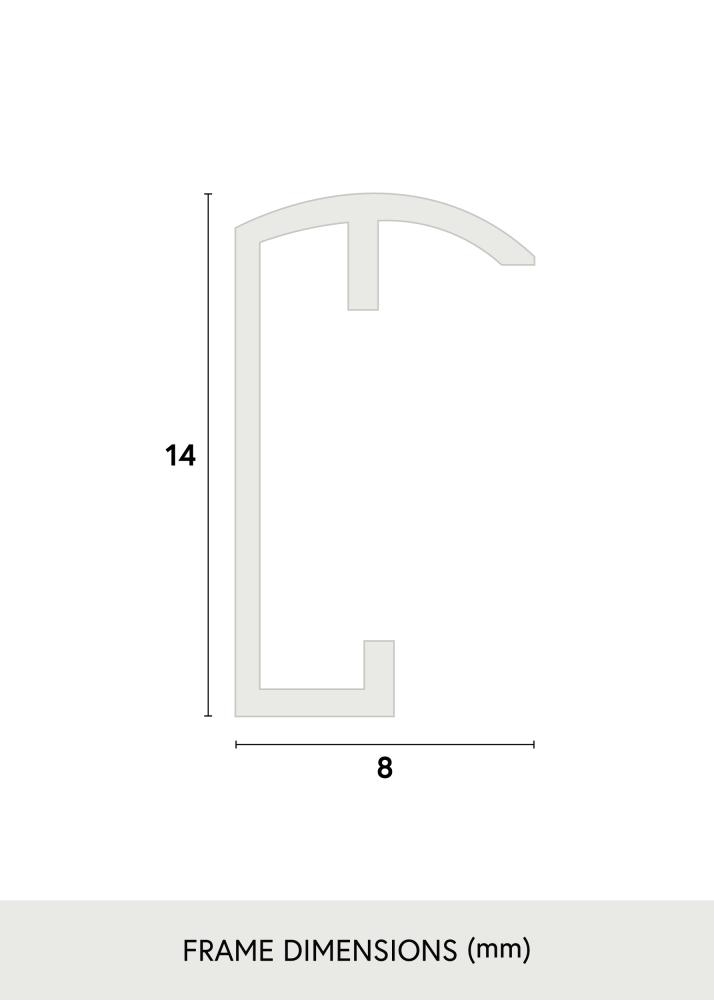 Kehys Decoline Kullanvärinen 15x20 cm