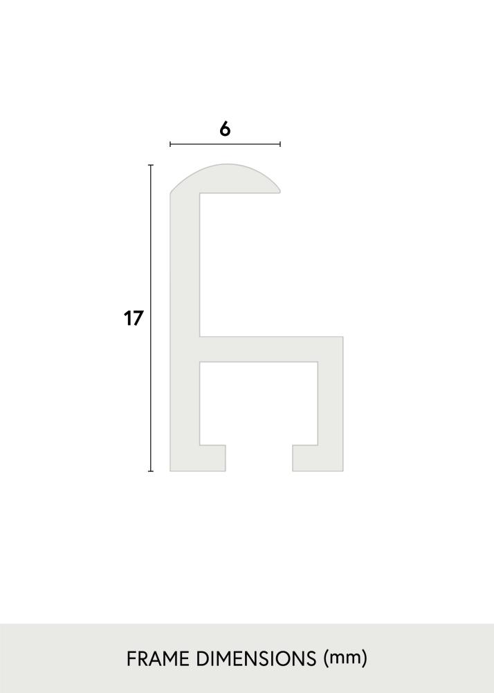 Kehys Visby Akryylilasi Valkoinen 61x91,5 cm