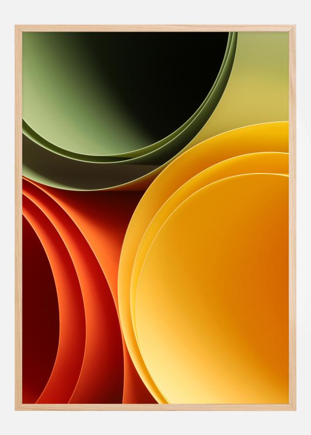 Round Shapes Juliste