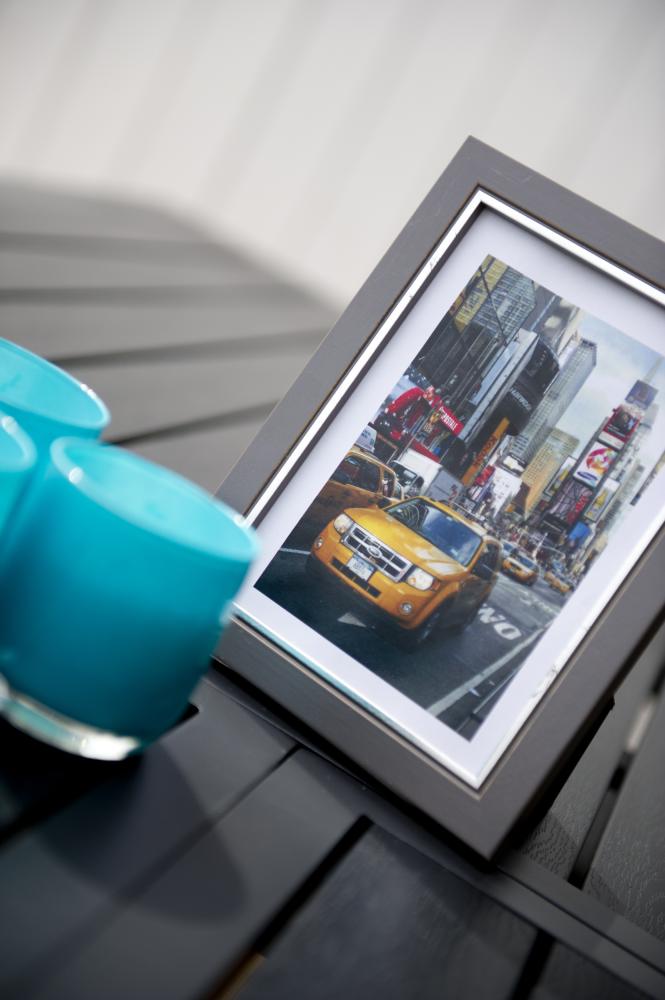 Kehys Twist Harmaa 10x15 cm