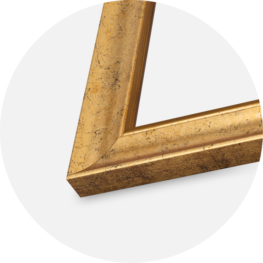 Kehys Conca Akryylilasi Kulta 59.4x84 cm (A1)