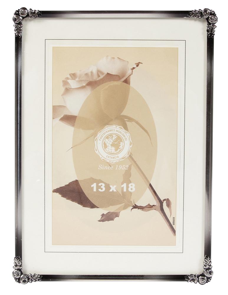 Kehys Rosen Metall Hopeanvärinen 20x25 cm