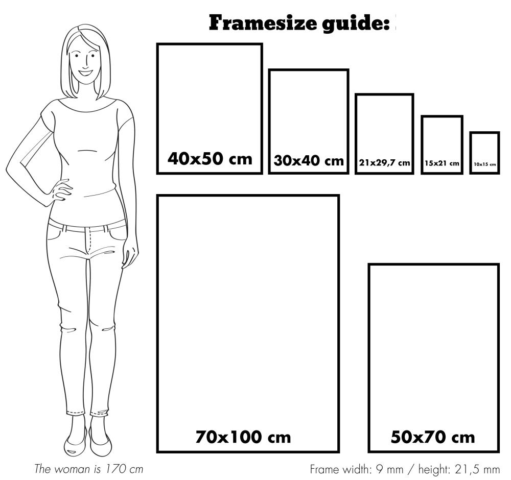 Kehys Barkö Kupari 40x50 cm