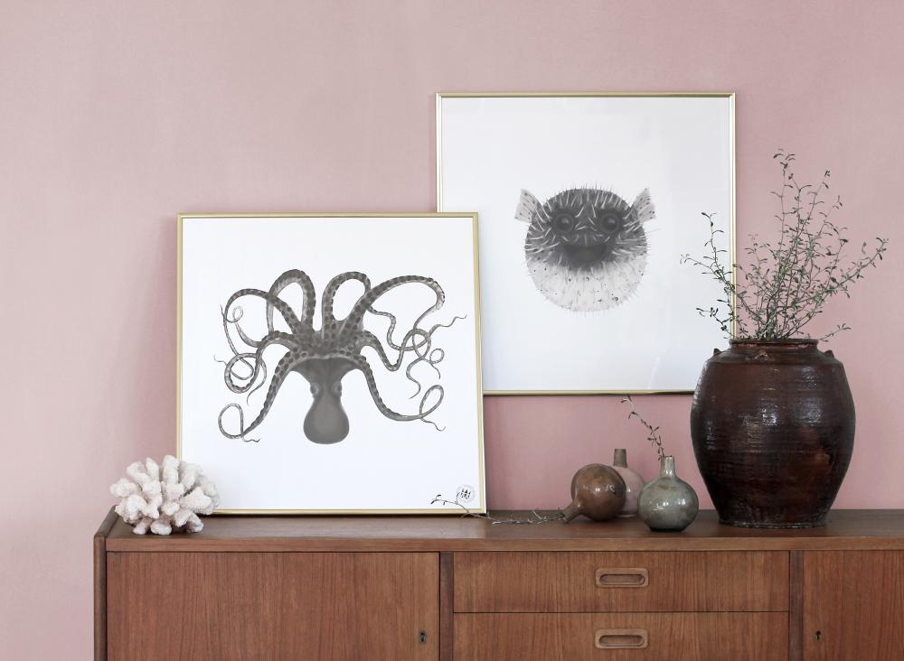 Knaada - Mustekala - 50x50 cm