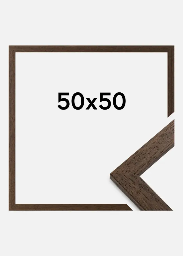 Kehys Brown Wood 50x50 cm