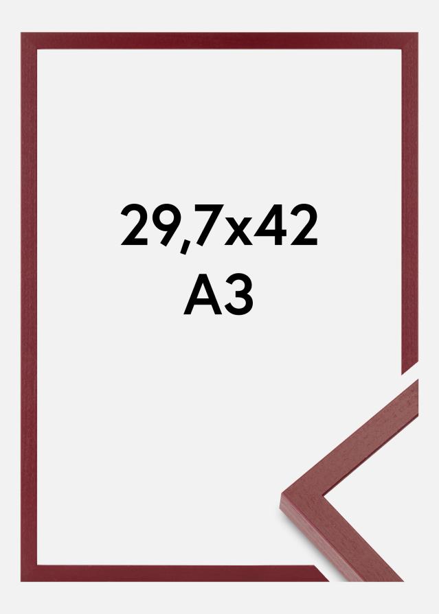 Colorful Akryylilasi Punainen 29,7x42 cm (A3)