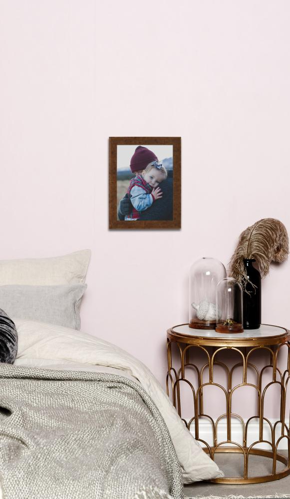 Kehys Ribe Vaaleanruskea Rotfanér - Valinnainen koko