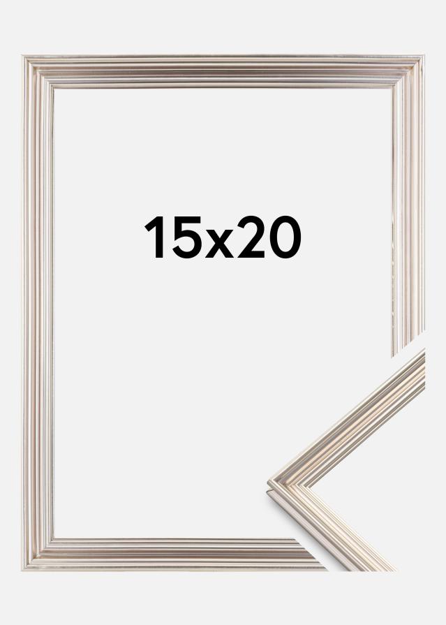 Kehys Verona Hopeanvärinen 15x20 cm