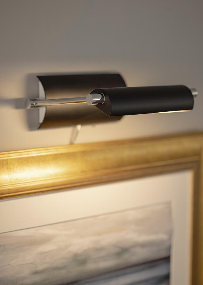 Åmål V787 LED Tauluvalaisin 22 cm - Musta