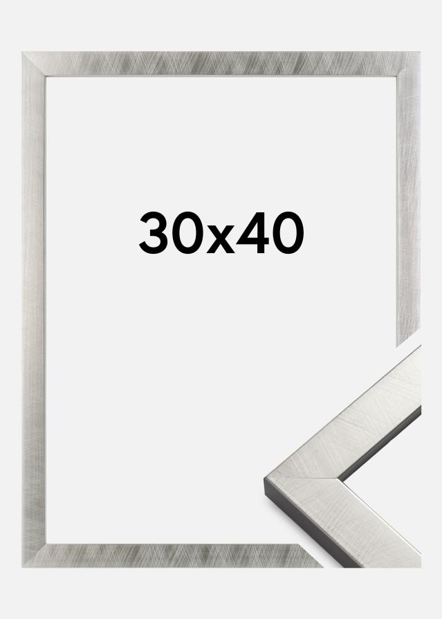 Kehys Uppsala Hopeanvärinen 30x40 cm