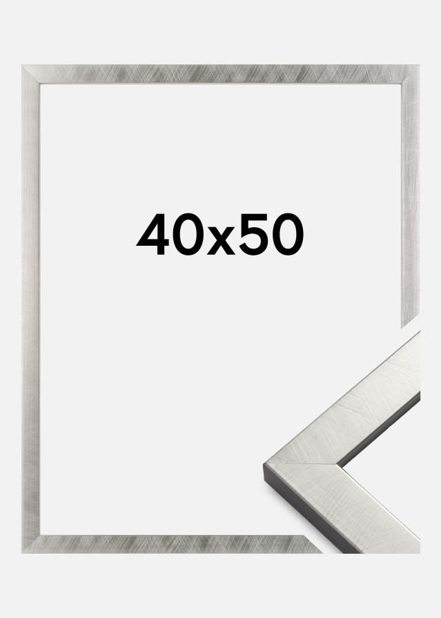 Kehys Uppsala Akryylilasi Hopeanvärinen 40x50 cm