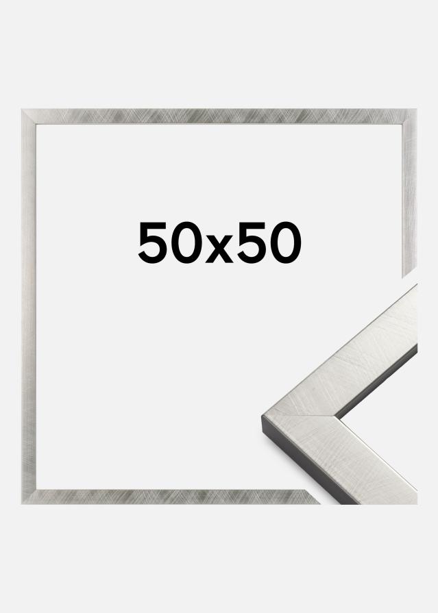 Kehys Uppsala Hopeanvärinen 50x50 cm