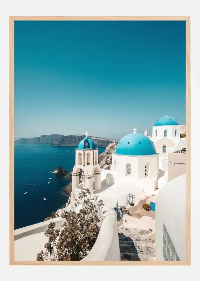 Blue Greece Juliste