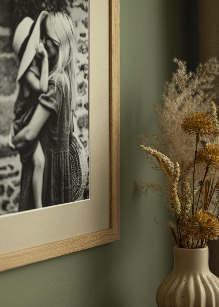 Paspatuurit Helmenharmaa 40x50 cm (29x39)