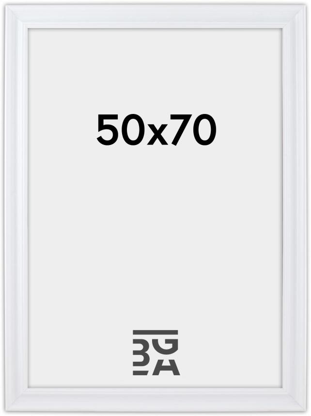 Kehys Charleston Valkoinen 50x70 cm