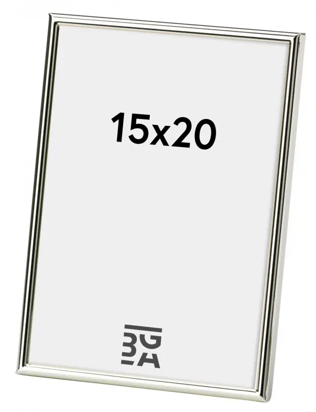 Kehys Chloe Kiiltävä Hopeanvärinen 15x20 cm