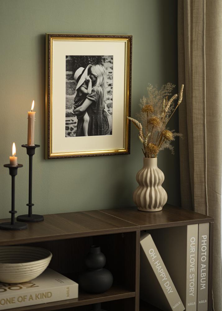 Paspatuuri Antique White (Valkoinen keskus) 50x60 cm (39x49)