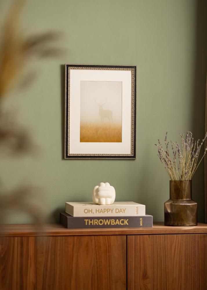 Kehys Drottningholm Hopeanvärinen II