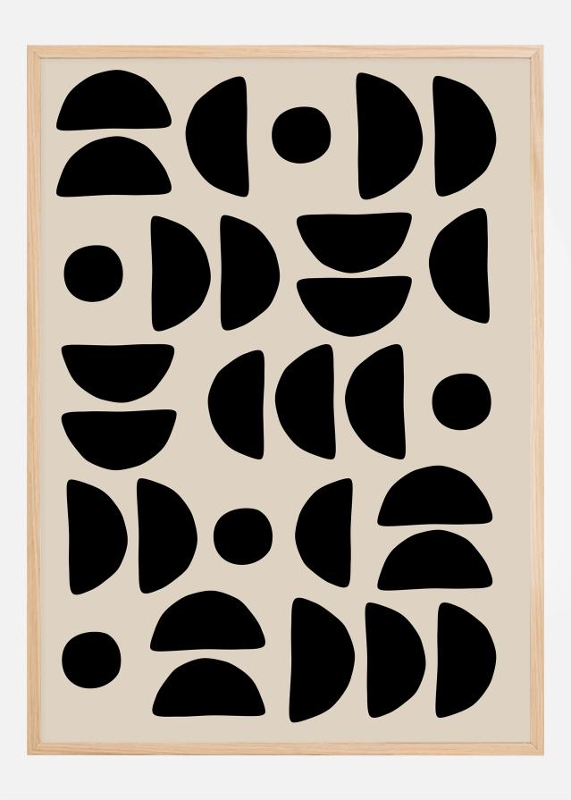 Geometric Pattern Artwork Juliste