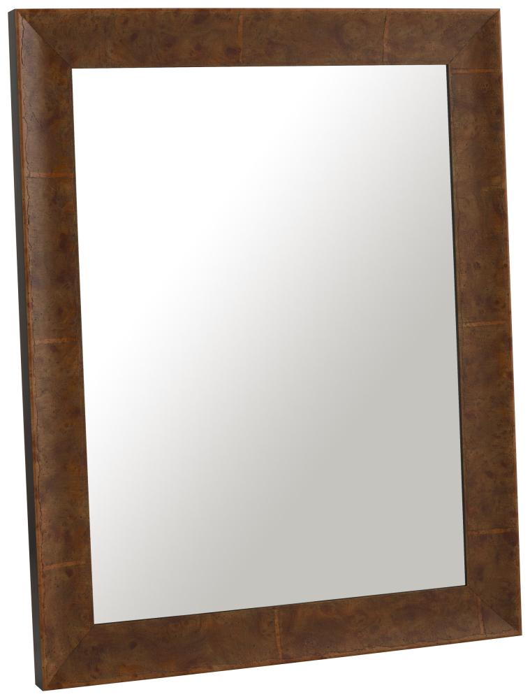 Peili Ribe Vaaleanruskea rotfanér - Omat mitat