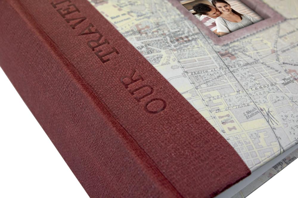 Map Punainen - 200 kuvalle koossa 11x15 cm