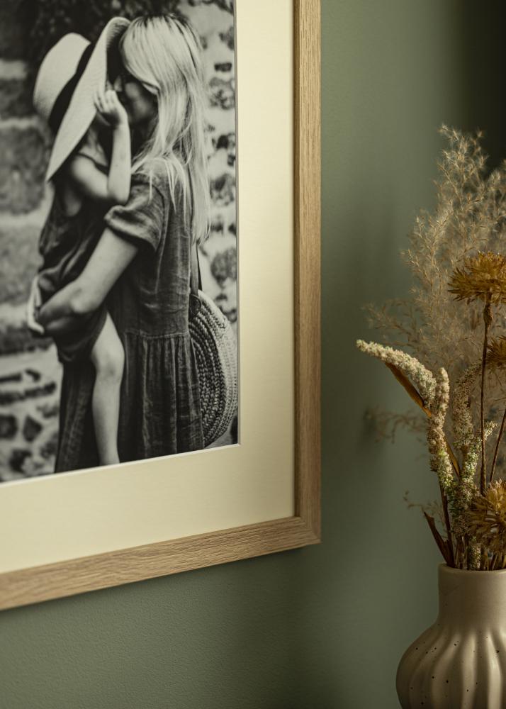 Paspatuuri Antique White (Valkoinen keskus) 50x60 cm (39x49)