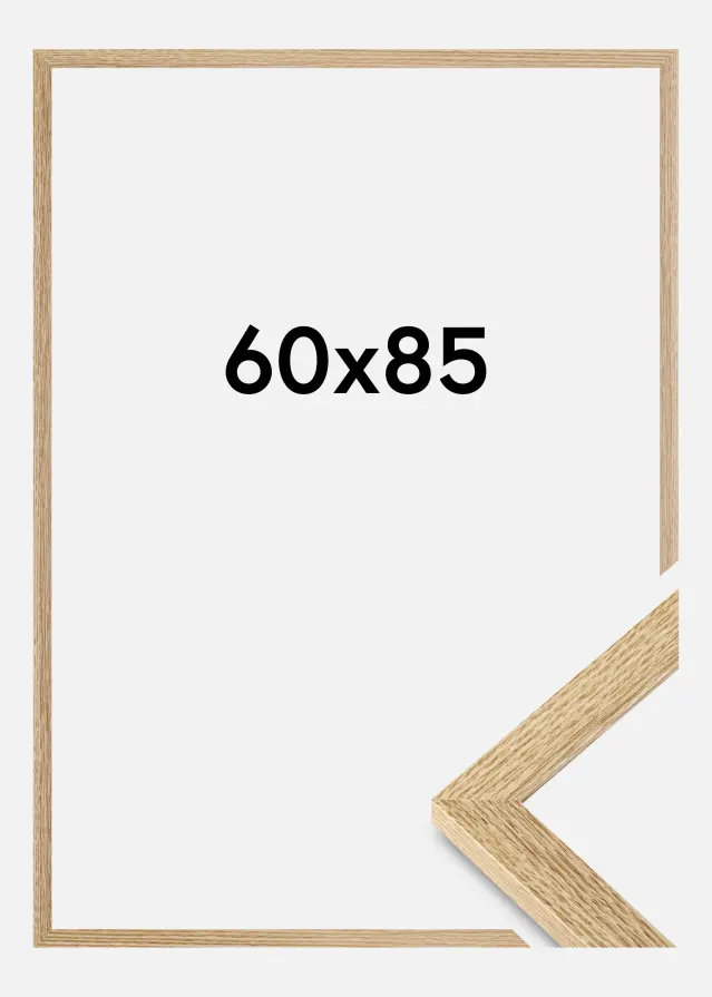 Kehys Valikoima Akryylilasi Tammi 60x85 cm