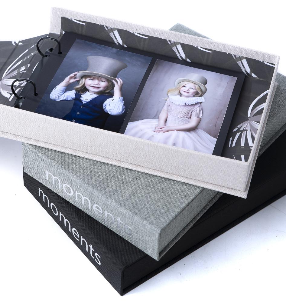 Moments Beige (30 Mustaa sivua / 15 lehteä)