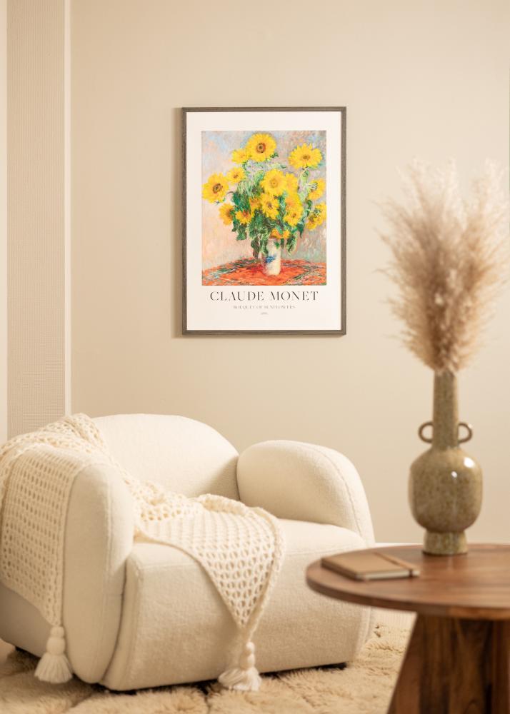 Kehys Ares Akryylilasi Grey Oak 50x60 cm