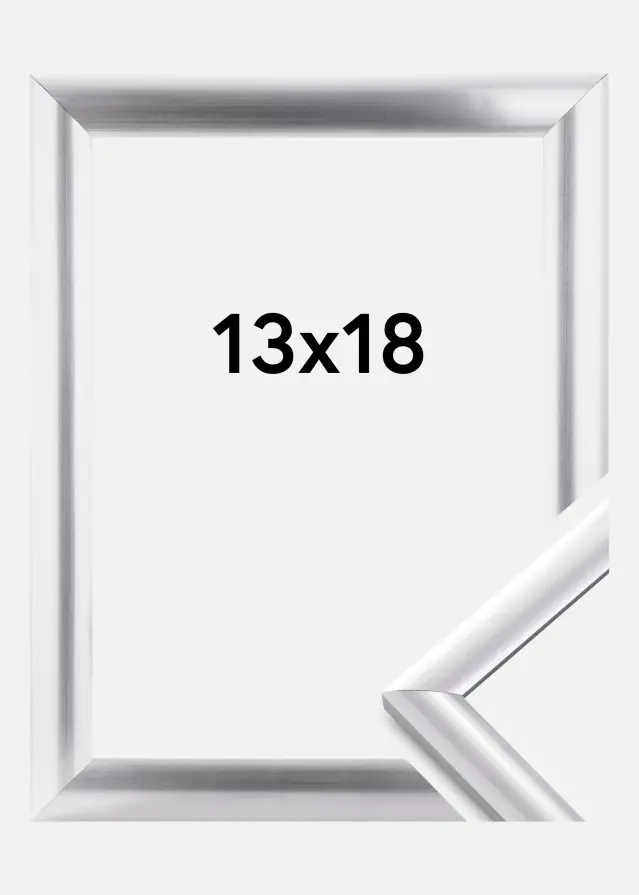 Kehys Trendstyle Hopeanvärinen 13x18 cm