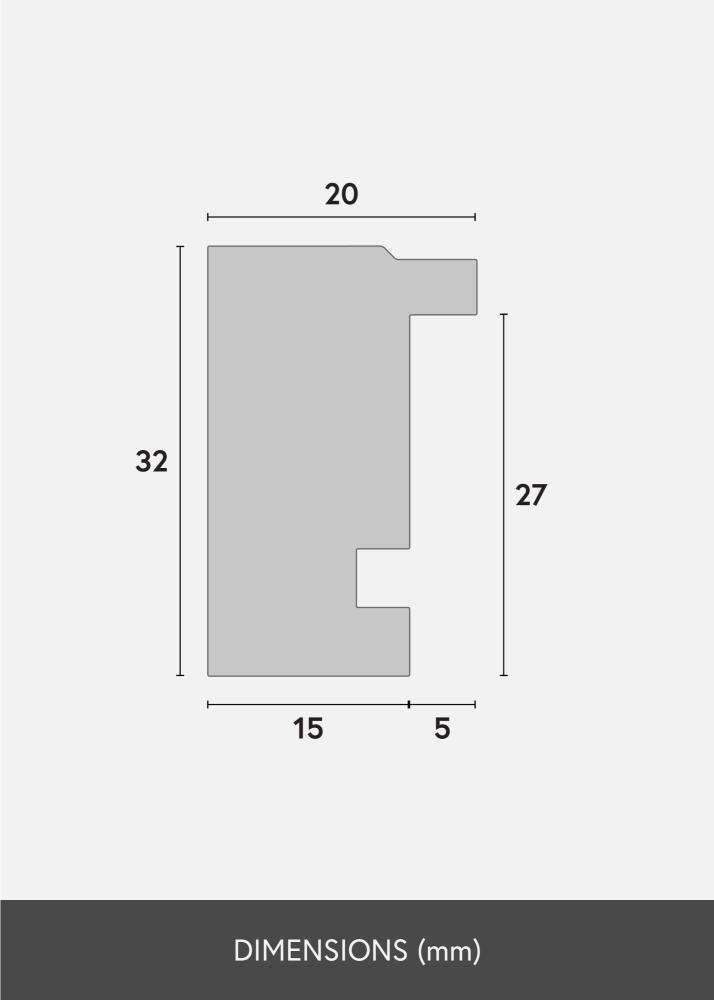 Kehys Diana Akryylilasi Liila 28x35 cm