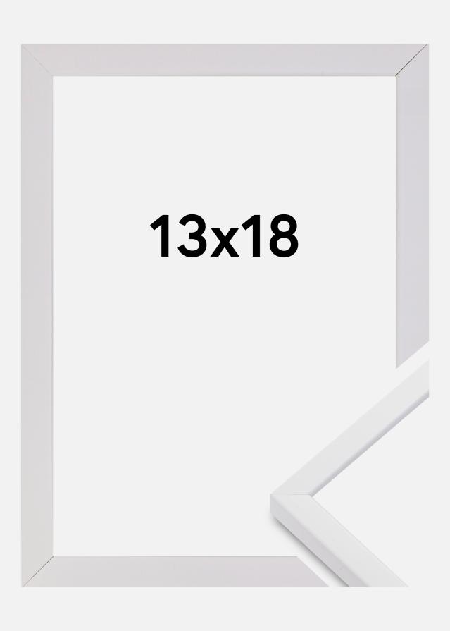 Kehys E-Line Akryylilasi Valkoinen 13x18 cm