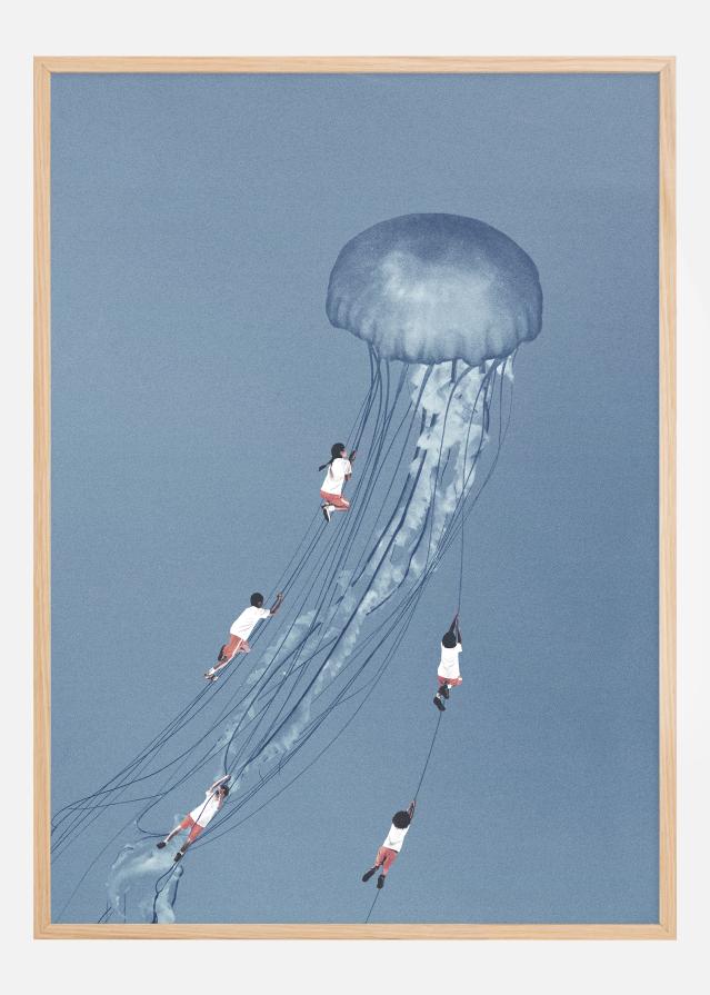 We came home smiling Juliste