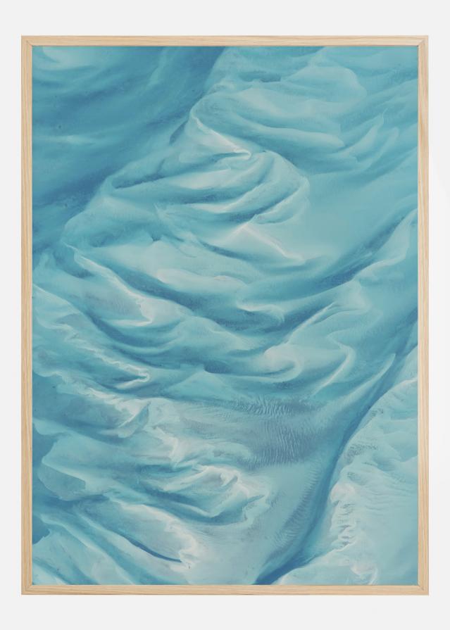 Blue Wave Art Juliste