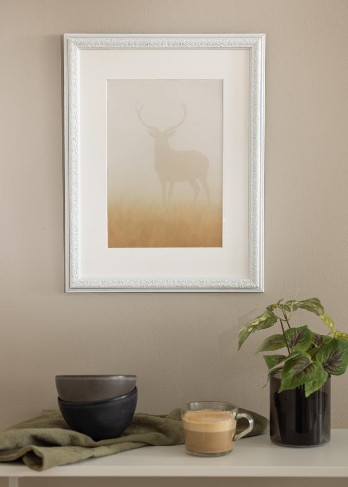 Kehys Nostalgia Valkoinen 10x15 cm