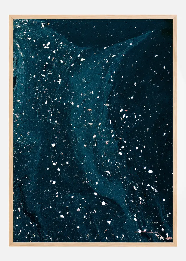 Abstract Blue Juliste