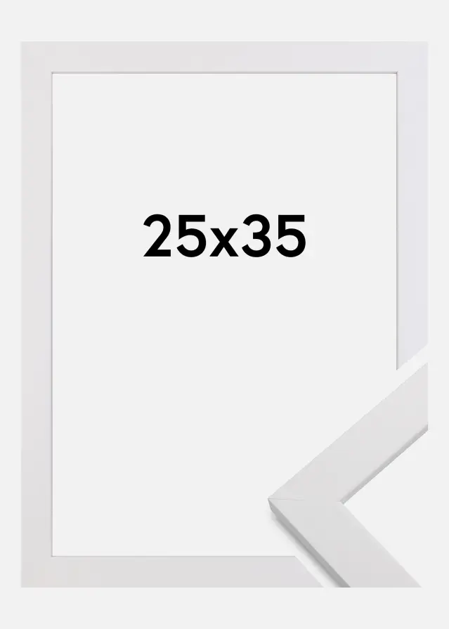 Kehys White Wood 25x35 cm