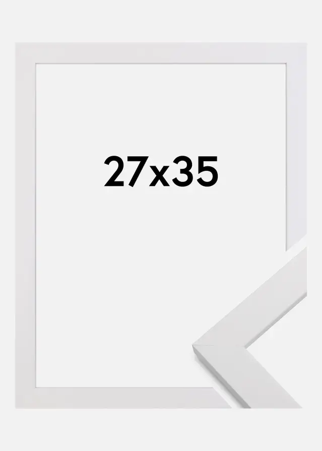 Kehys White Wood 27x35 cm